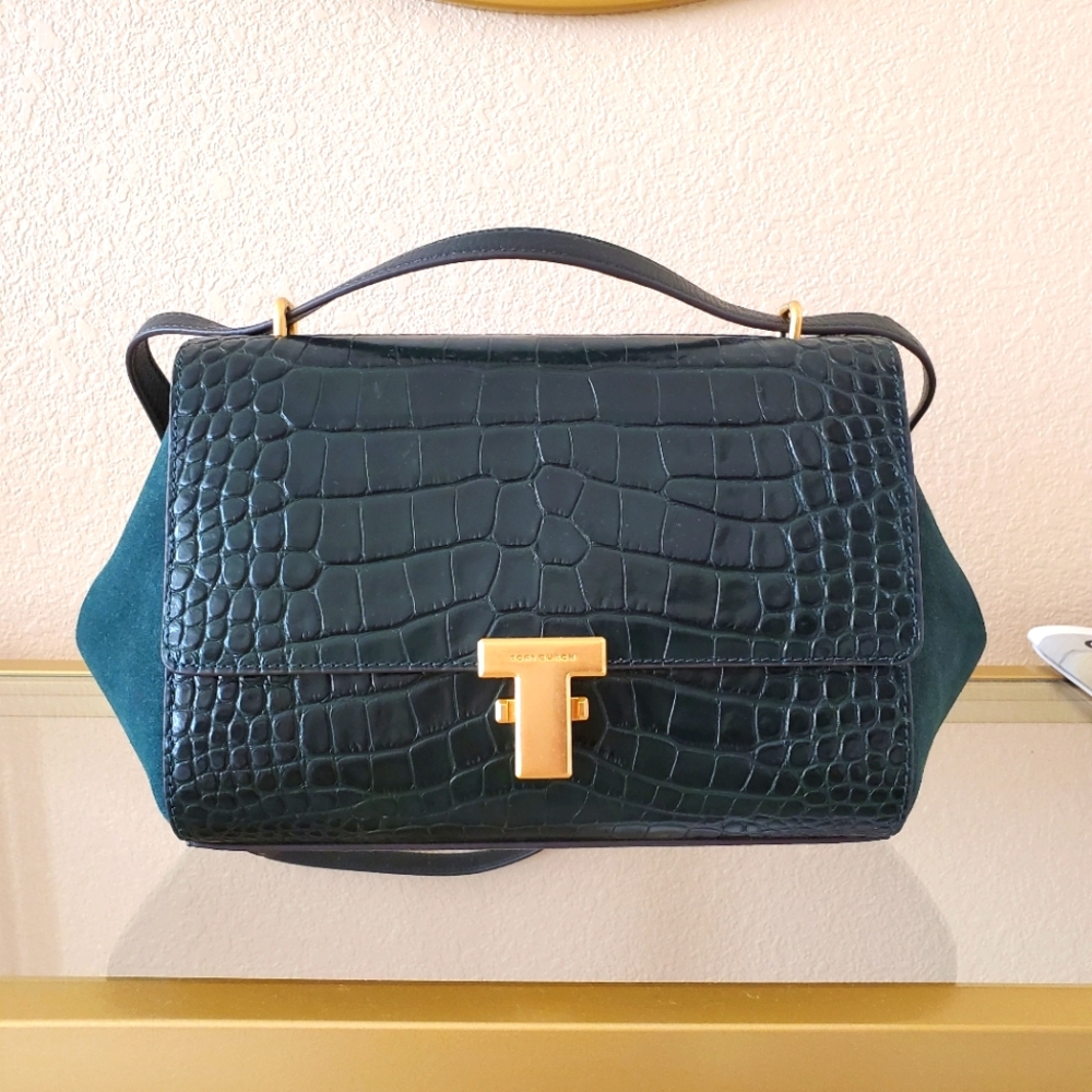 Tory Burch Juliette Leather Satchel
